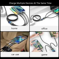 3-in-1 100W Fast Charging Cable thumbnail 4