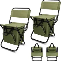 Folding Fishing Stool with Cooler thumbnail 2