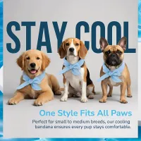 Cartoon Pet Ice Cooling Collar thumbnail 2