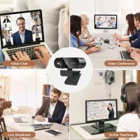 2K 4K HD USB Webcam with Microphone thumbnail 6