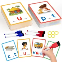 CVC Word Flash Cards Educational Toy thumbnail 1