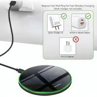 30W Fast Wireless Charger Pad thumbnail 3
