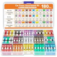 180Pcs Car Fuse Assorted Kit thumbnail 1