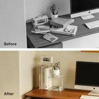 Acrylic Tiered Spice Rack Organizer thumbnail 4