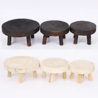 Wooden Plant Stand Shelf thumbnail 5