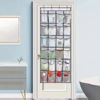 24-Grid Wall-Mounted Shoe Organizer thumbnail 2