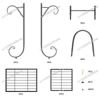 Metal Plant Pot Stand Rack thumbnail 3