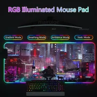RGB LED Gaming Mouse Pad thumbnail 4