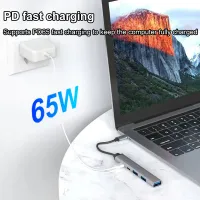 5-in-1 USB C Hub with 65W PD thumbnail 2