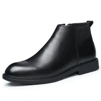 Men's Leather Chelsea Boots thumbnail 5