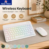 Rainbow Backlit Wireless Keyboard & Mouse thumbnail 1