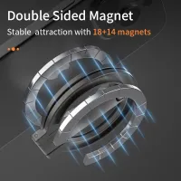 Magnetic Phone Ring Holder with Kickstand thumbnail 2