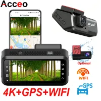 4K WiFi GPS Dual Lens Dash Cam thumbnail 1