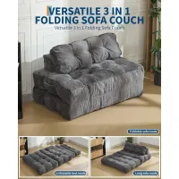 Convertible Sleeper Chair with Pillow thumbnail 4