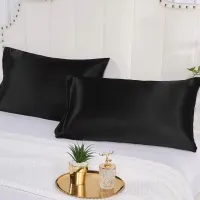 Satin Pillowcase 2 Pack Queen Size thumbnail 6