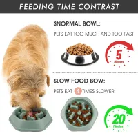 Anti-Choking Slow Feeder Dog Bowl thumbnail 5
