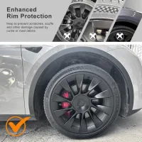 Tesla Model Y 20" Wheel Rim Protectors thumbnail 4
