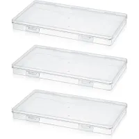 9-Pack Mini Clear Storage Boxes thumbnail 4