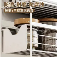 Magnetic Fridge Organizer Shelf thumbnail 4