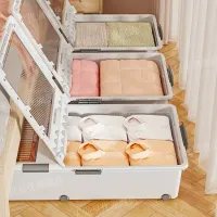 Under Bed Storage Drawer with Wheels thumbnail 1