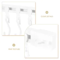 Heavy Duty Sliding Rail Hooks (4-Set) thumbnail 2