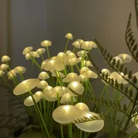 Solar Mushroom Stake Lights thumbnail 4