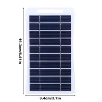 Портативное солнечное зарядное устройство 2W 5V thumbnail 4