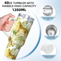 Cheetah Print 40 Oz Travel Tumbler thumbnail 4