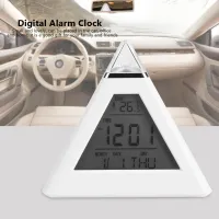 Pyramid LED Alarm Clock Thermometer thumbnail 3