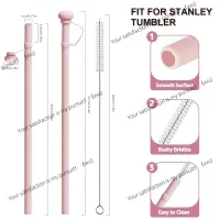 Stanley Cup Compatible Silicone Straw thumbnail 2