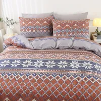 Boho Bohemian 3PC Quilt Cover Set thumbnail 4