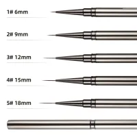 5PC Nail Liner Brush Set thumbnail 6