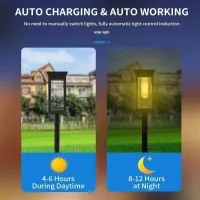 Solar Pathway Lights Outdoor thumbnail 5