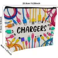 Vibrant Double-Sided Print Makeup Bag thumbnail 3