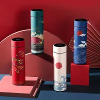 LED Display Thermos Travel Mug thumbnail 2