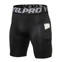 Compression Running Shorts with Pocket thumbnail 3