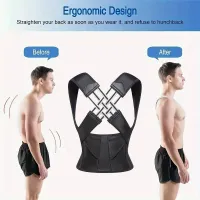 Adjustable Posture Corrector Back Brace thumbnail 5