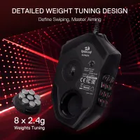 Redragon M921 MMO RGB Gaming Mouse thumbnail 3
