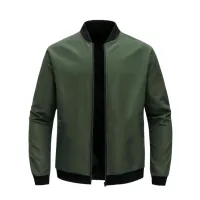 Men's Slim Fit Bomber Jacket thumbnail 5