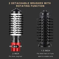 3-in-1 Rotating Hair Styling Brush thumbnail 6
