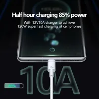 120W Super Fast USB-C Charging Cable thumbnail 6