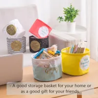 Foldable Cotton Storage Basket thumbnail 2