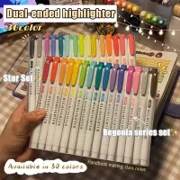 Double Headed Highlighter Pen Set thumbnail 1