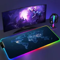 RGB LED Gaming Mouse Pad Desk Mat thumbnail 4