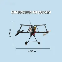 RC Paper Airplane Kit with Gyro Stabilizer thumbnail 7