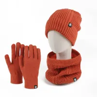 Winter Knitted Hat Scarf & Gloves Set thumbnail 3