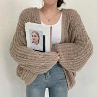 Harajuku Lantern Sleeve Cardigan thumbnail 1