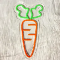 Carrot LED Neon Wall Sign thumbnail 6
