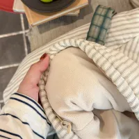 Kids Striped Winter Padded Coat thumbnail 5