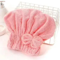 Microfiber Hair Drying Turban Wrap thumbnail 5